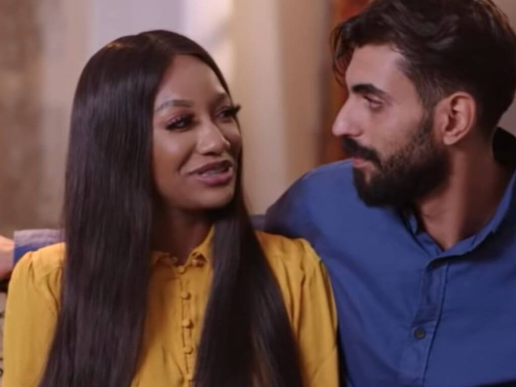 Brittany Banks and Yazan Abo Horira on the TLC series "90 Day Fiance"