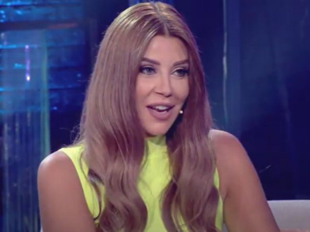 Carla Diab Hadda during an appearance on Dancing with the Stars Lebanon.