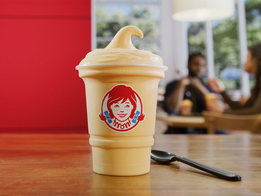 Wendy's new Orange Dreamsicle Frosty