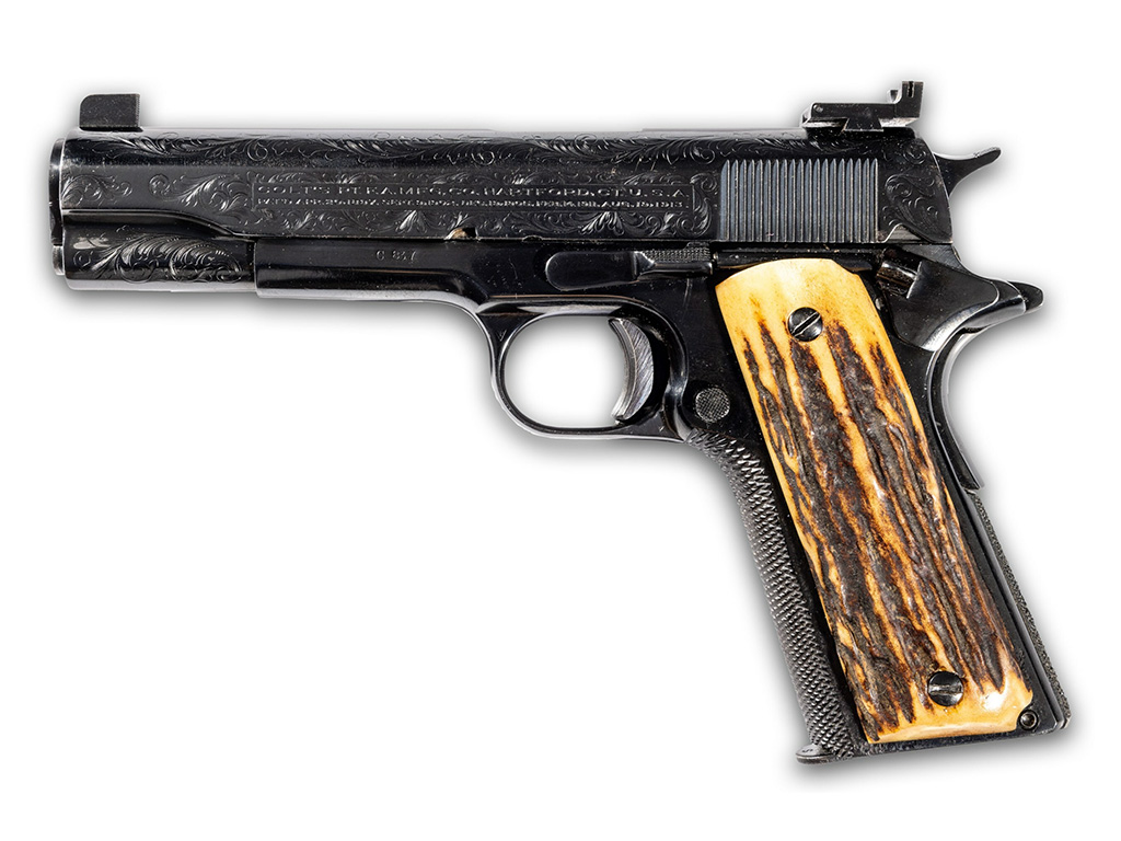 Al Capone's personal protection Colt 1911 .45 semi-automatic pistol, dubbed "Sweetheart"