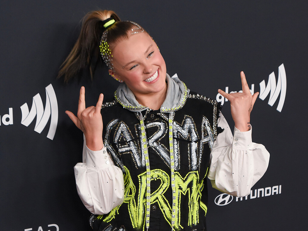 JoJo Siwa attends the 35th Annual GLAAD Awards.