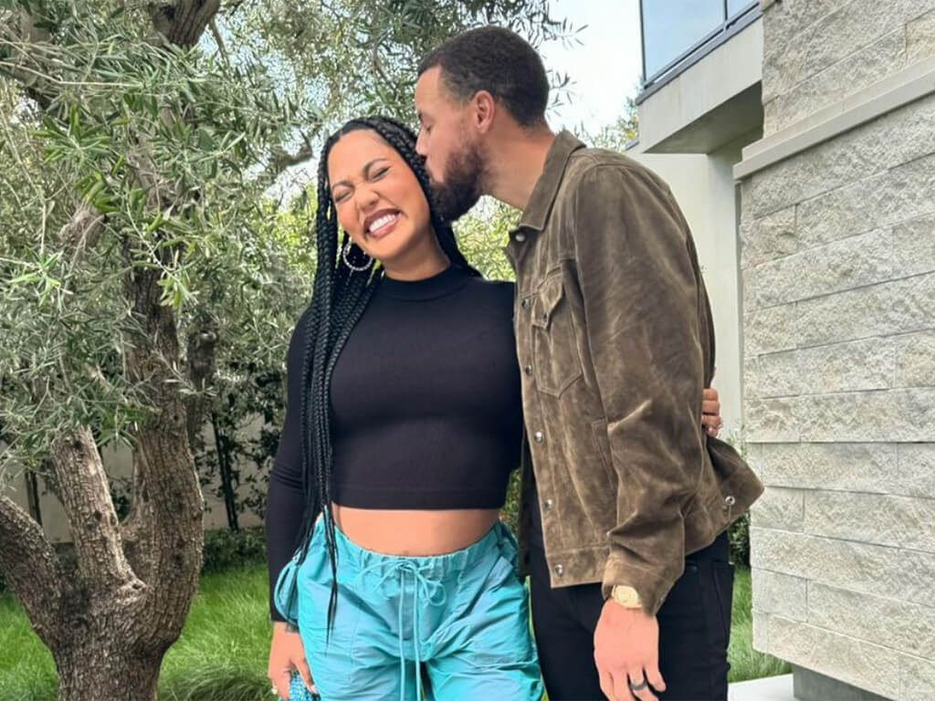 Ayesha Curry and her husband Steph Curry