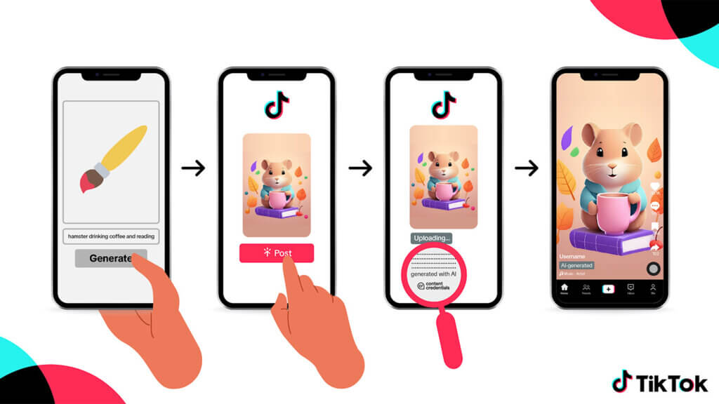 TikTok's new AI-generated content guidelines