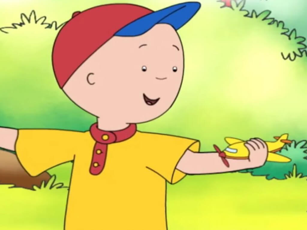 Calliou from the PBS Kids series