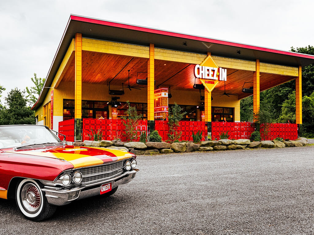 Cheez-It Opens Cheez-In Diner In Woodstock, NY, For Memorial Day Road Trippers